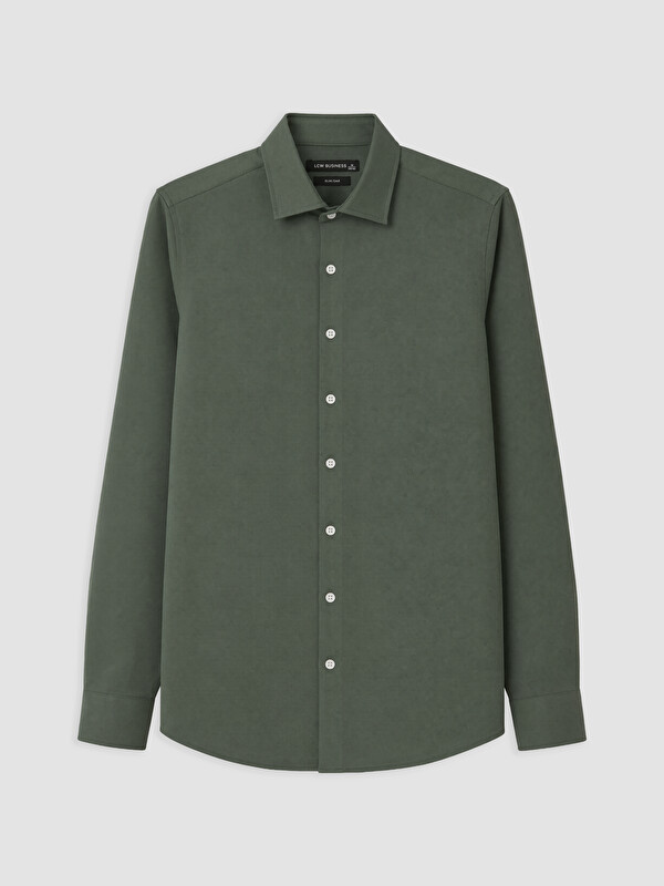 LCW BUSINESS Slim Fit Dobby Men's Shirt