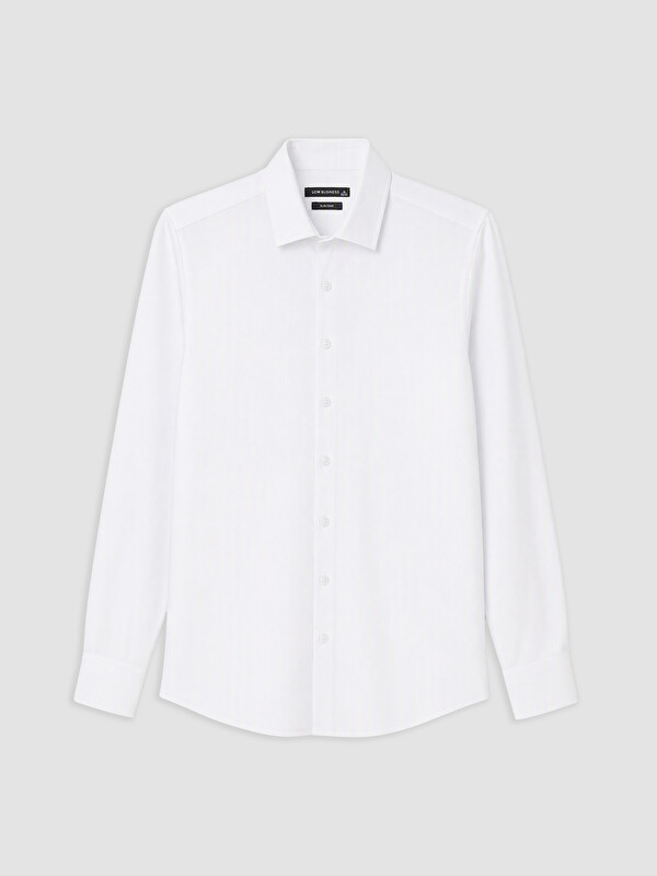 LCW BUSINESS Slim Fit Oxford Erkek Gömlek