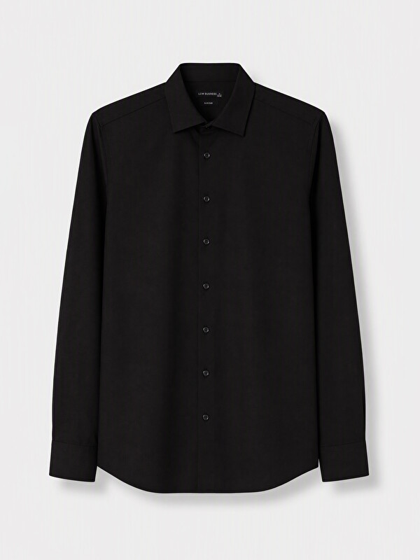 LCW BUSINESS Man Black Shirt