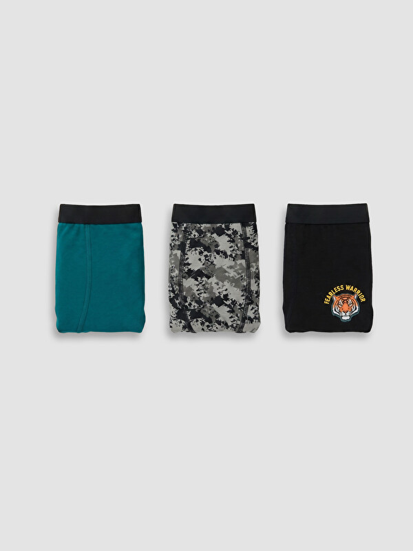 LCW Kids Erkek Çocuk Boxer 3'lü