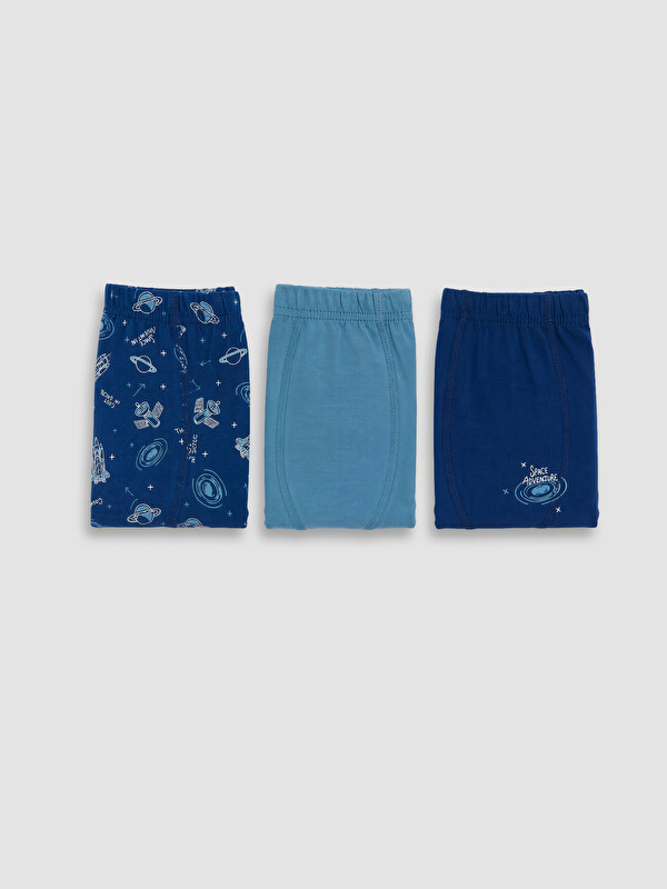 LCW Kids Baskılı Erkek Çocuk Boxer 3'lü