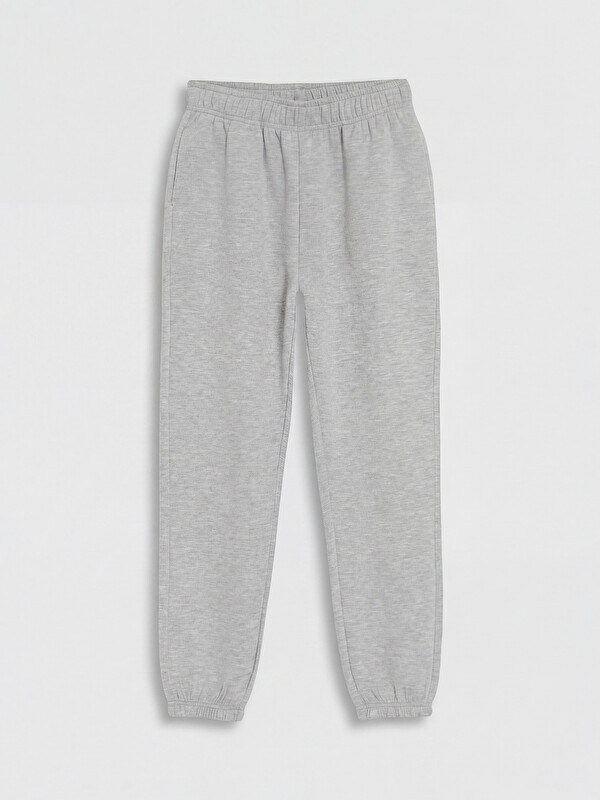 LCW Kids Pantalon de survêtement Gris Fille