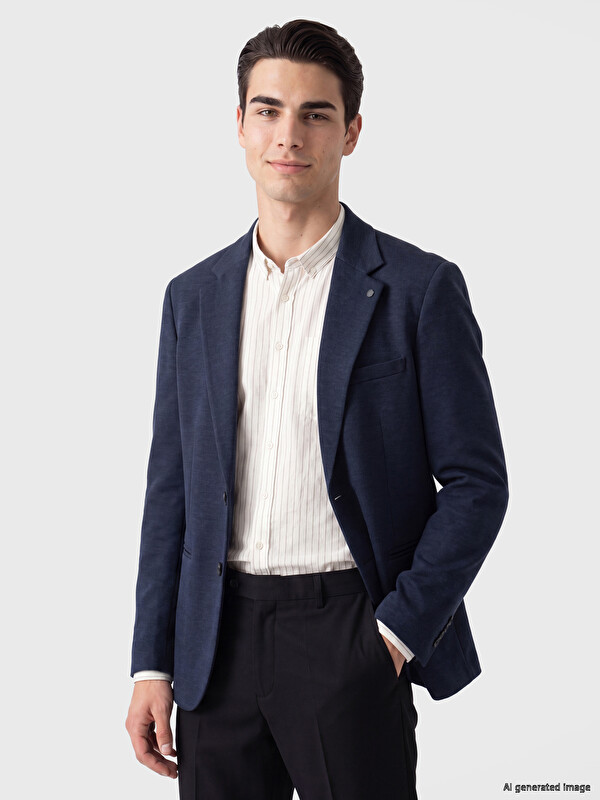 LCW BUSINESS Slim Fit Erkek Blazer Ceket