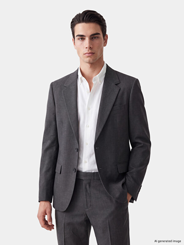 LCW BUSINESS Slim Fit Erkek Blazer Ceket