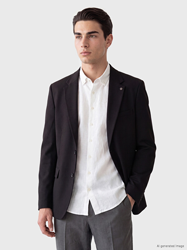 LCW BUSINESS Regular Fit Erkek Blazer Ceket