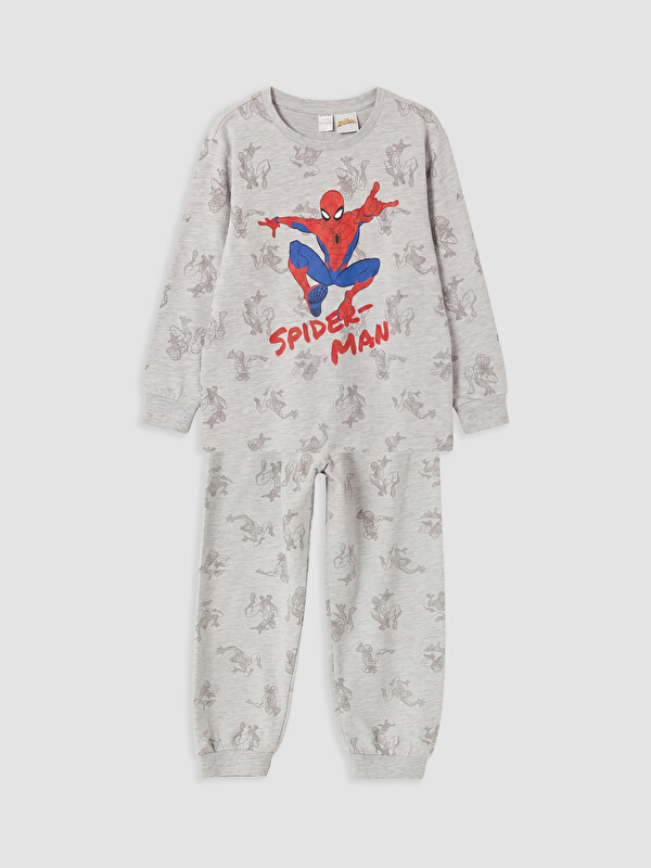 LCW Kids Spider-Man Printed Boys' Pyjamas Set