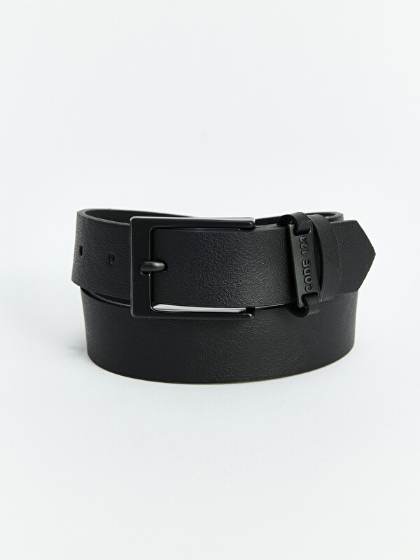 LCW ACCESSORIES Deri Görünümlü Erkek Çocuk Kemer