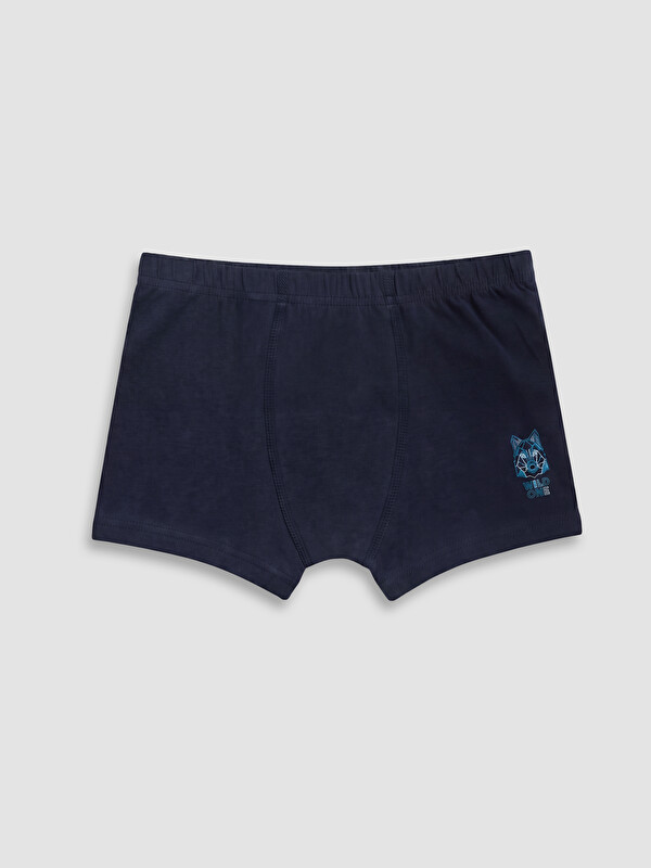 LCW Kids Baskılı Pamuklu Erkek Çocuk Boxer