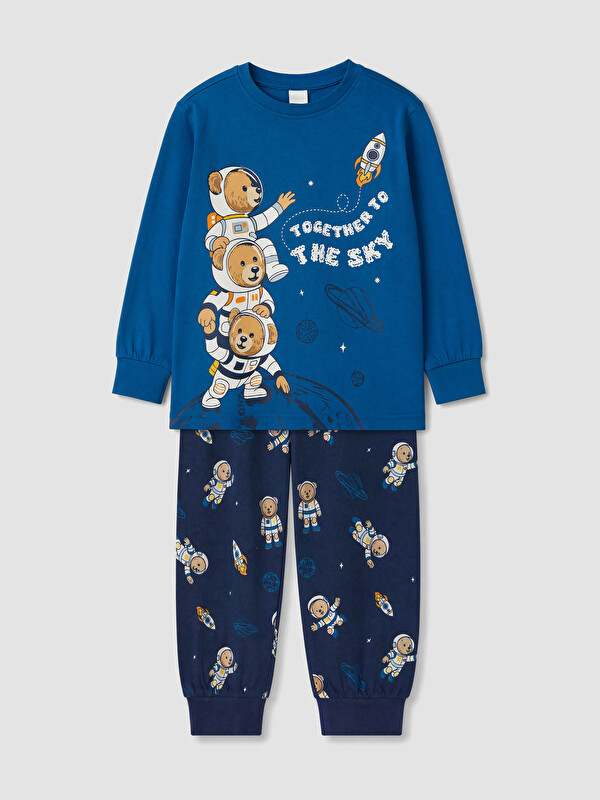 LCW Kids Ұлдар Көгілдір Пижама жинағы