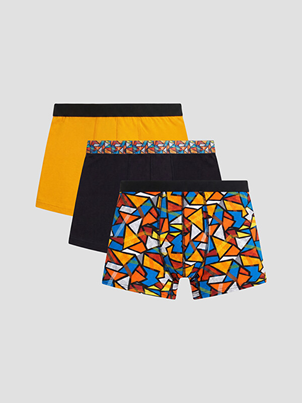LC WAIKIKI Pamuklu Esnek Erkek Boxer 3'lü