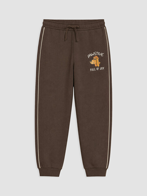 LCW Kids Printed Boys' Jogger Sweatpants
