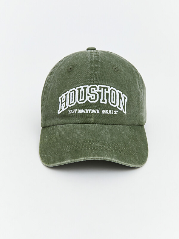 LCW ACCESSORIES Καπέλο μπέιζμπολ με κεντημένο κείμενο Houston για άνδρες
