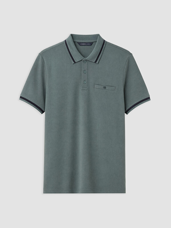 LCWAIKIKI Classic Man Blue T-Shirt