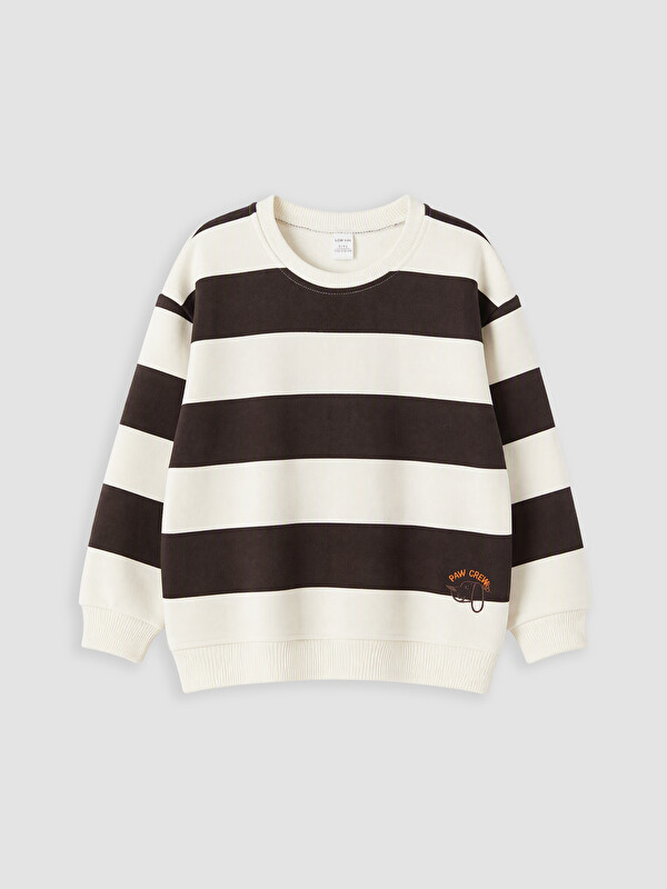 LCW Kids Boy Beige Sweatshirt