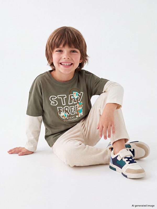 LCW Kids Boys' Long Sleeve T-Shirt