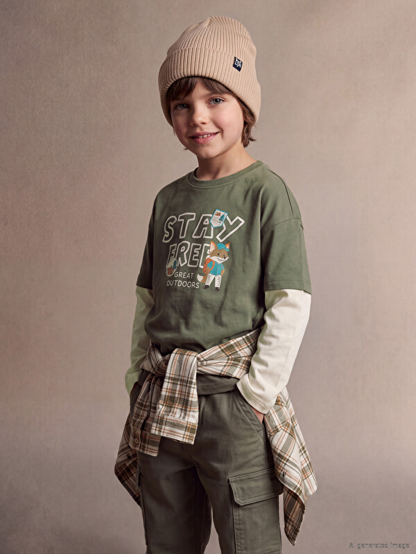 LCW Kids Boys' Long Sleeve T-Shirt