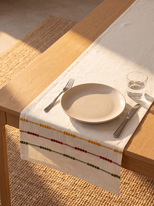 LCW HOME Line Embroidered Runner 45x150 Cm