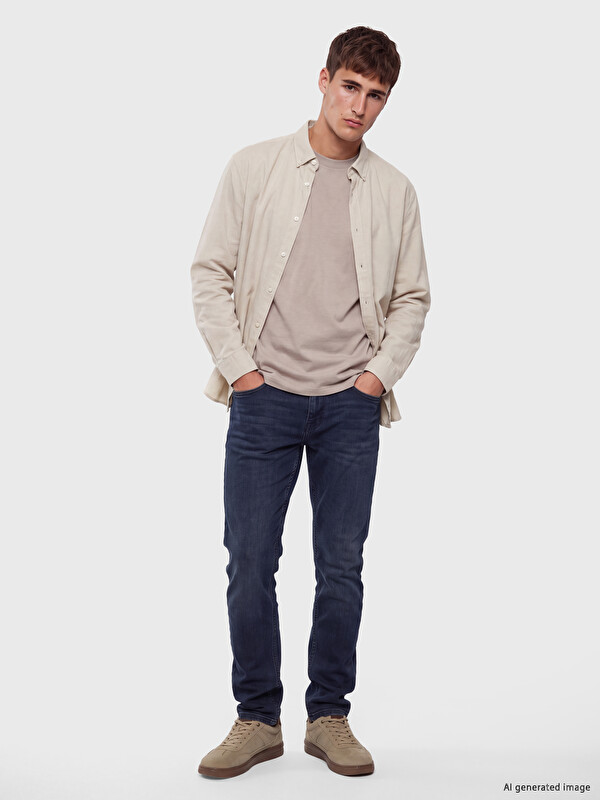 LCW Jeans 750 Τζιν Λεπτή Γραμμή για άνδρες