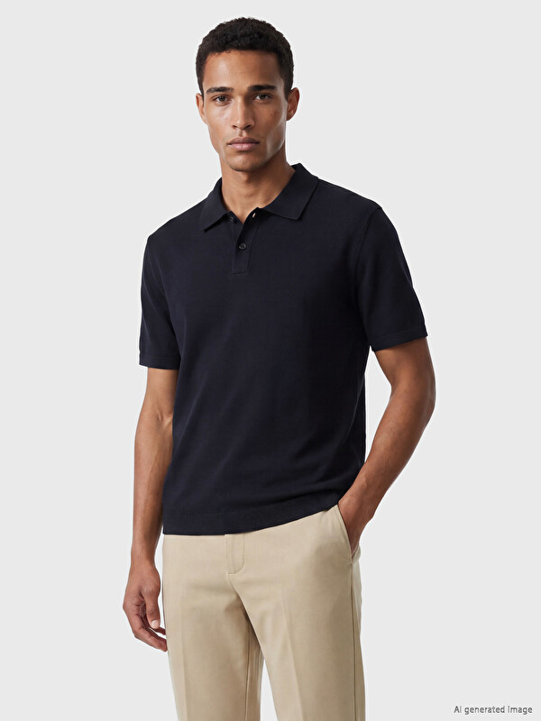 LCW Vision Polo Collar Men's Knitwear Sweater