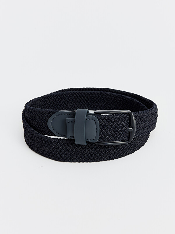 LCW ACCESSORIES Örgü Detaylı Erkek Çocuk Kemer