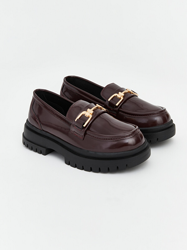LCW STEPS Faux Leather Girls' Loafer