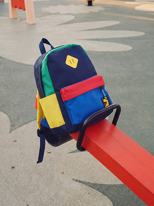 LCW ACCESSORIES Color Block Boys' Backpack