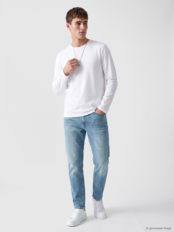 LCW Jeans جينز رجالي 750 بقصة ضيقة