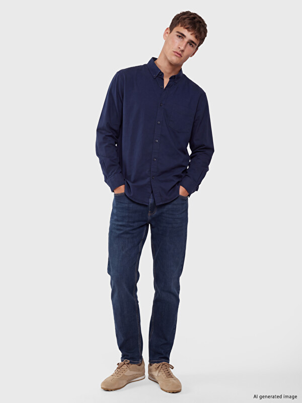LCW Jeans 779 بنطال جينز رجالي بقصّة عادية