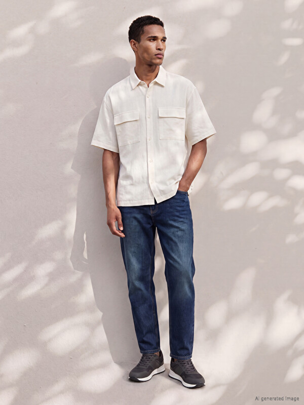 LCW Jeans 710 جينز رجالي واسع القَصَّة
