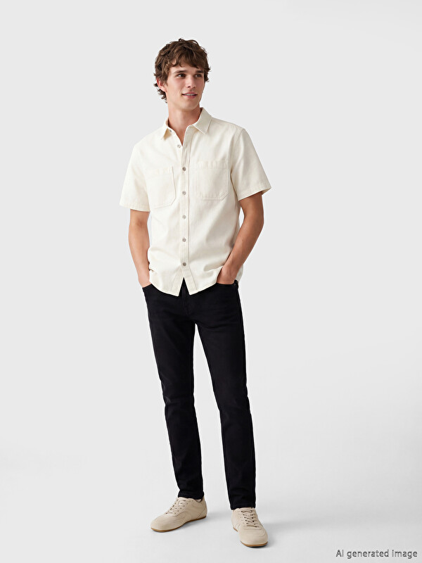 LCW Jeans 750 رِجل مُدبَّبة رجالي جينز
