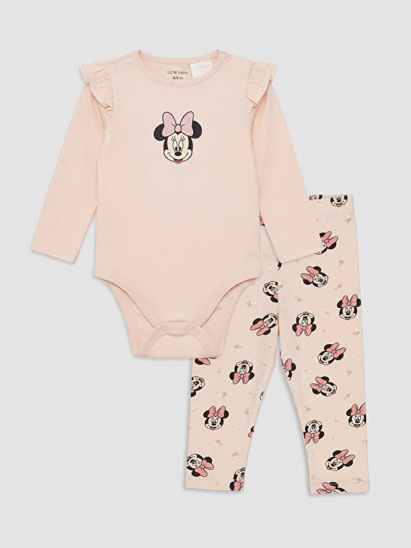 LCW baby Minnie Mouse Printed Baby Girls' Set