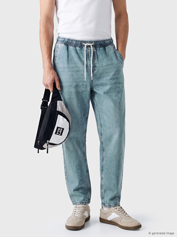 LCW Jeans 710 جينز رجالي واسع القَصَّة