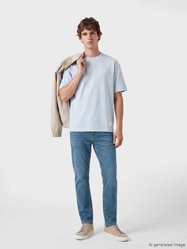 LCW Jeans 779 قصة عادية جينز رجالي