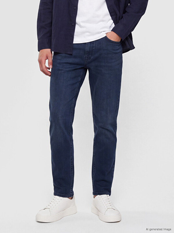 LCW Jeans 779 بنطال جينز رجالي بقصّة عادية