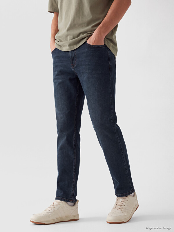 LCW Jeans 779 بنطلون جينز رجالي بقصة عادية