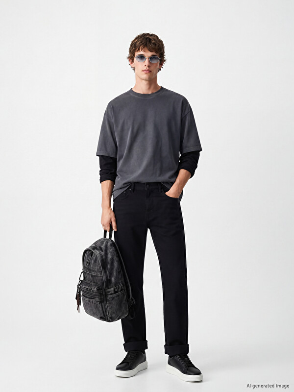 LCW Jeans 790 قصة مريحة جينز رجالي