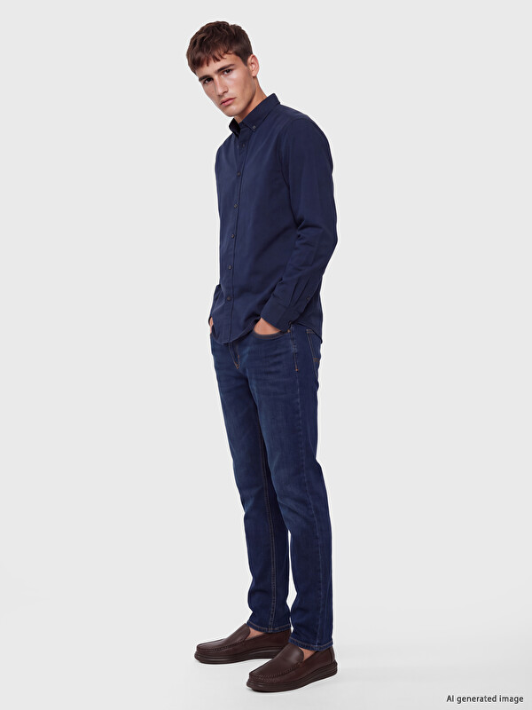 LCW Jeans 779 بنطال جينز رجالي بقصّة عادية