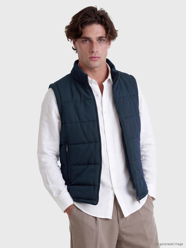 LCW Vision Stand Collar Men's Puffer Gilet