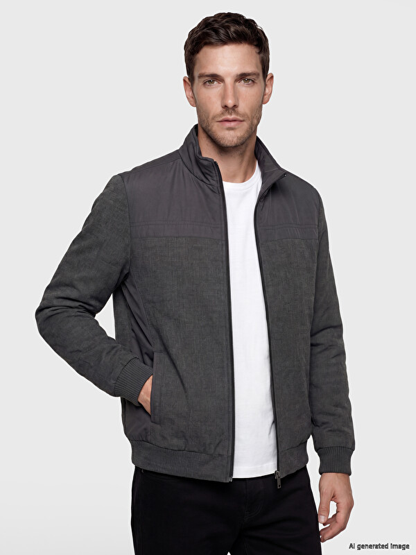 LCWAIKIKI Classic Men's Zippered Coat