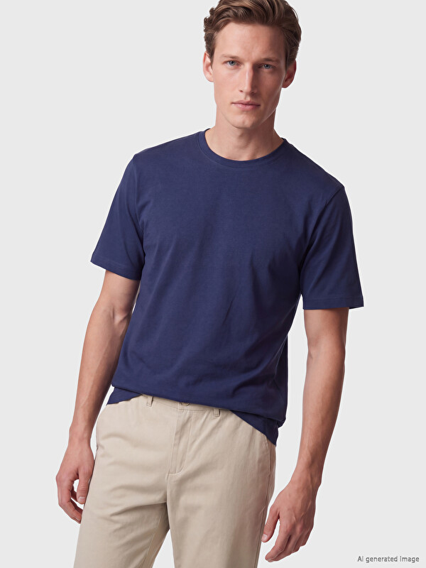 LCWAIKIKI Classic Regular Fit Thin Fabric T-shirt /03
