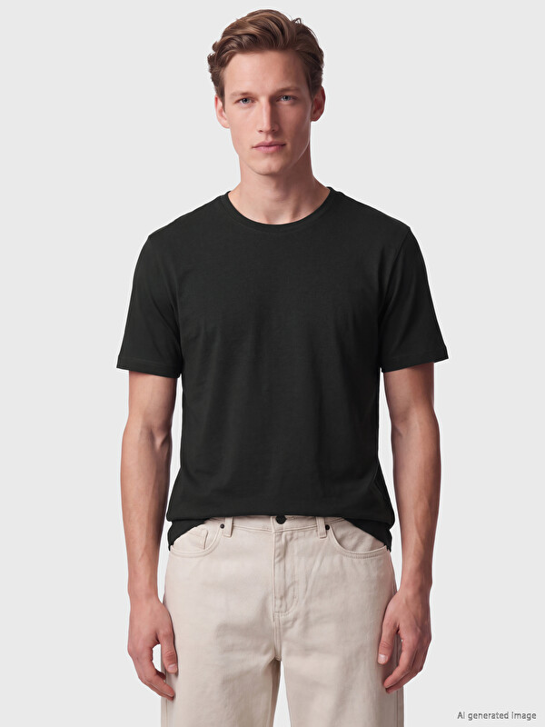 LCWAIKIKI Classic Regular Fit Thin Fabric T-shirt /03