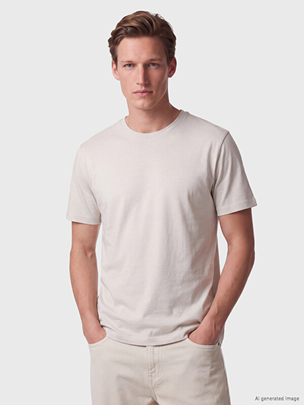 LCWAIKIKI Classic Regular Fit Thin Fabric T-shirt /03