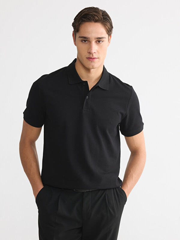 LCWAIKIKI Classic Polo Yaka Pike Erkek Tişört