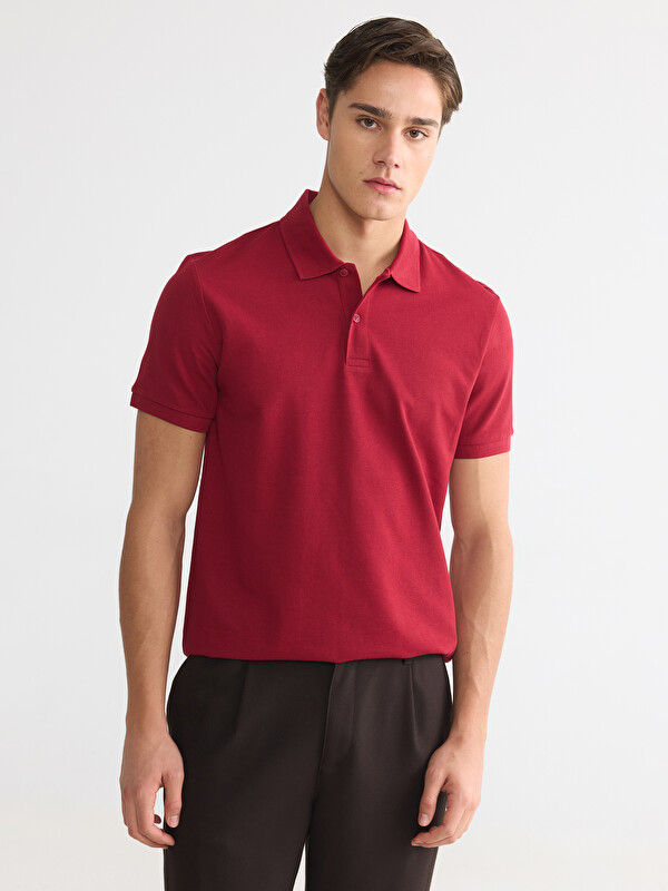 LCWAIKIKI Classic Polo Yaka Pike Erkek Tişört