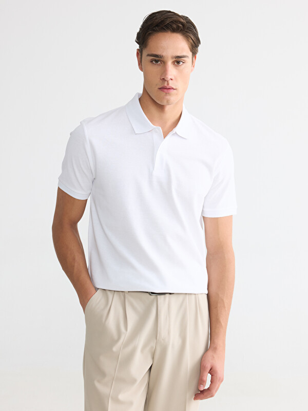 LCWAIKIKI Classic Polo Yaka Pike Erkek Tişört