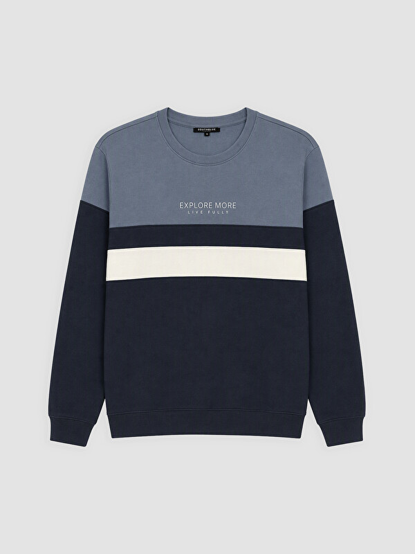 LCWAIKIKI Classic Crew Neck Men's Thick Sweatshirt