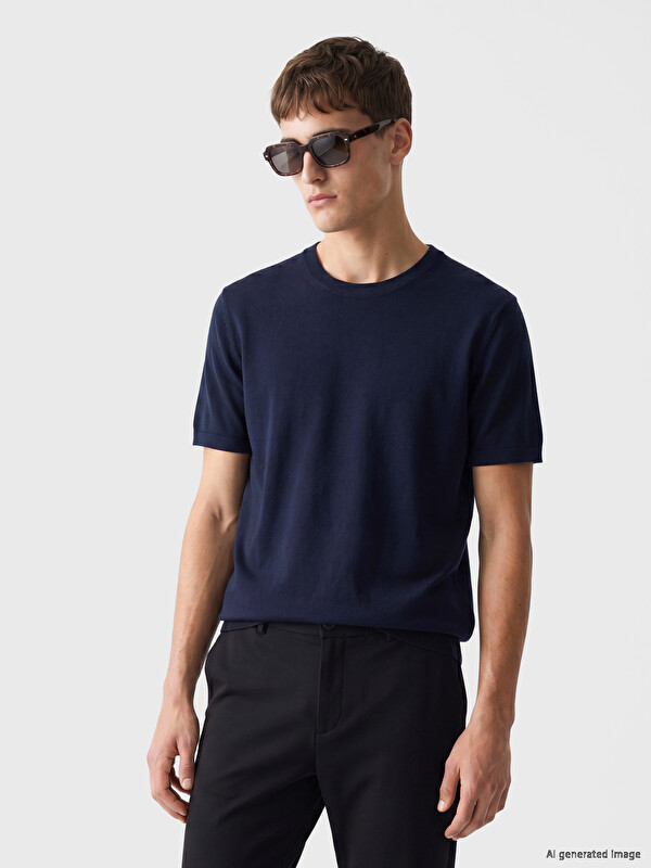 LCW Vision Crew Neck Knitwear Sweater پیاوان