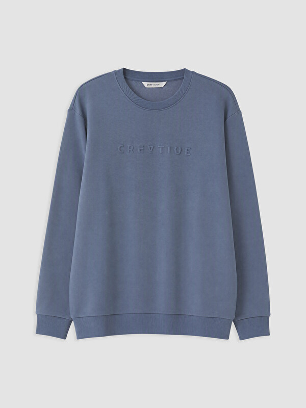 LCW Vision Crew Neck Printed Men's Sweatshirt