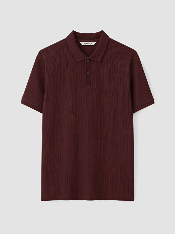 LCW Vision Man Bordeaux T-Shirt