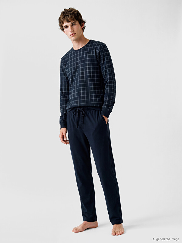 LC WAIKIKI Regular Fit Men's Pyjamas Set